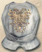 Breastplate with brass eagles