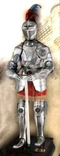 Etched Spanish Knight
