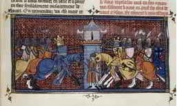 John de Earley white knight defending King Richard