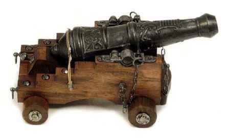 Miniature Medieval Cannon