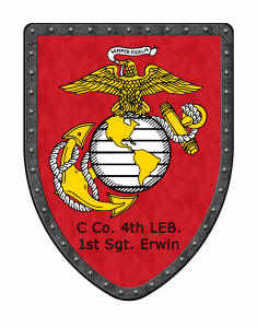 Special awards shield for Marines
