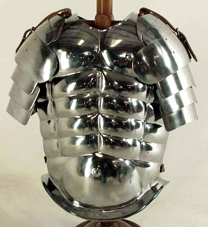 medieval plate armor shoulder