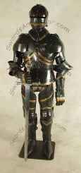 Black Gothic Suit of Armor