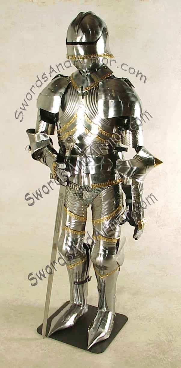 High Gothic Armour - Age of Armour  Suit of armor, Medieval armor, Armour