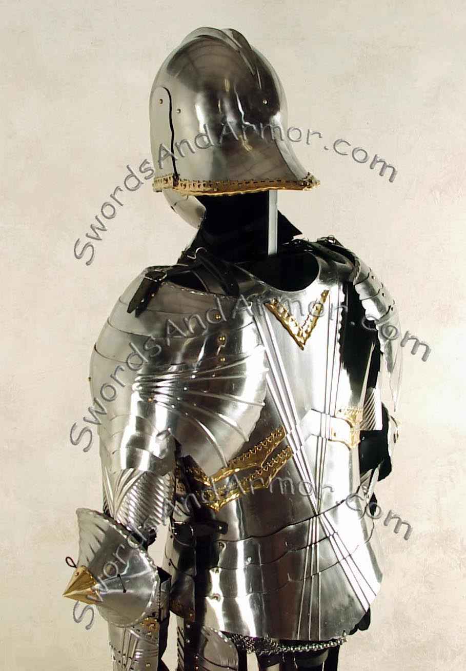 High Gothic Armour - Age of Armour  Suit of armor, Medieval armor, Armor