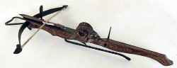 Rams Head Wooden Crossbow - Carved