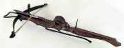 Rams head caved medieval crossbow
