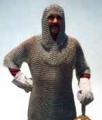 chain mail shirt in zinc