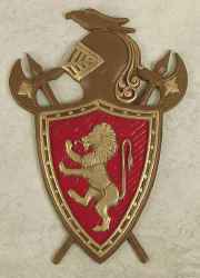 Medieval Lion Shield