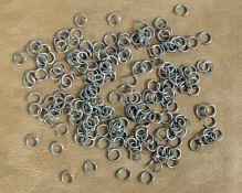 bulk chain mail links by the kg.