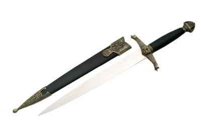 Lancelot medieval dagger with sheath
