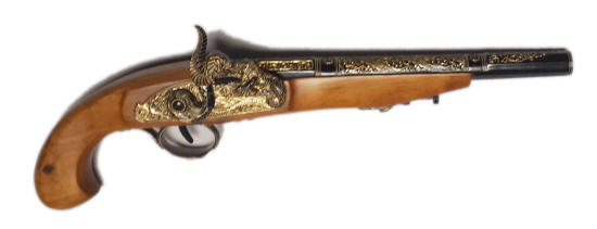 French Flintlock Pistol - Replica