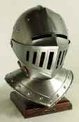 Medieval Helmet on Stand