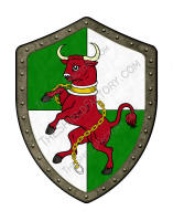 Bull Quarterly medieval shield