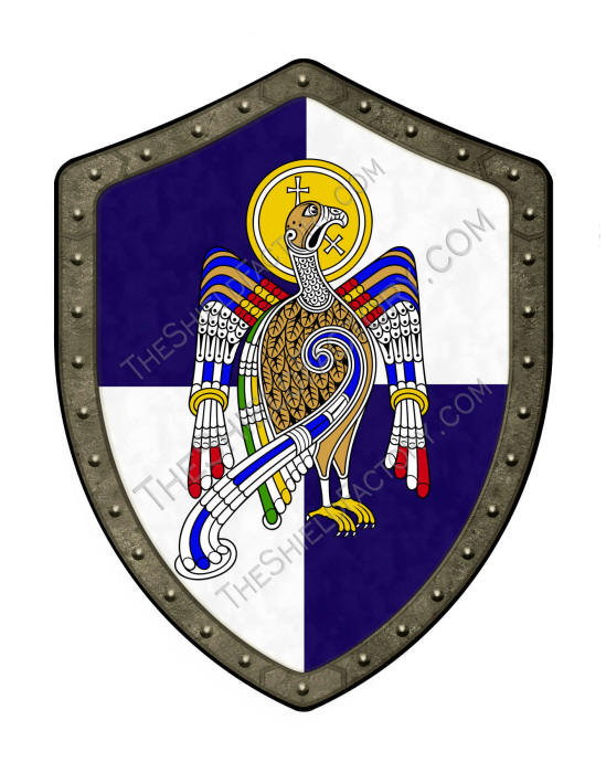 Eagle of St. John medieval shield