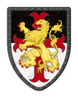 Lion on Cross shield