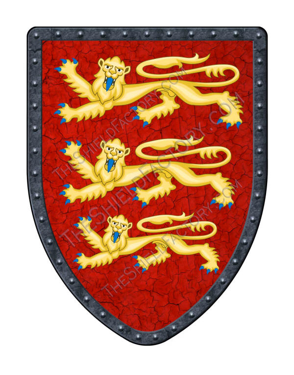 Richard The Lionheart Medieval Battle Shield