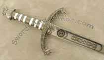 medieval dragon sword