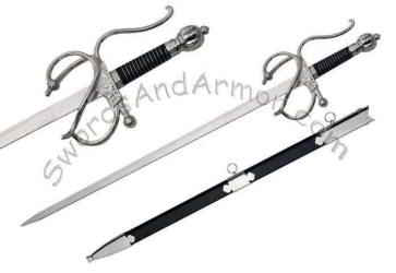 El Cid Rapier Sword With Sheath Scabbard