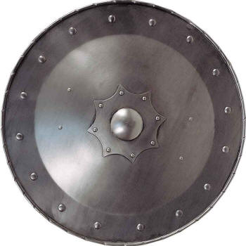Medieval Round Buckler Shield
