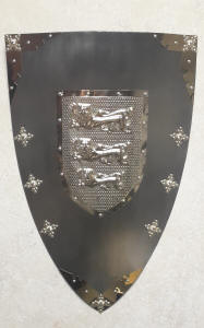 Lionheart Polished Steel Shield