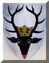 Deer stag shield