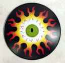 Flaming Eye round shield