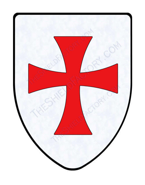 Templar Knights Shield